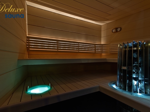 Deluxe sauna 4
